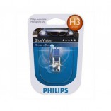 Автолампа Н3 Philips 55 Blue Vision Ultra 4000K (блистер) P-12336BVбл